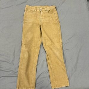 American Eagle Outfitters Khaki Corduroy Pants